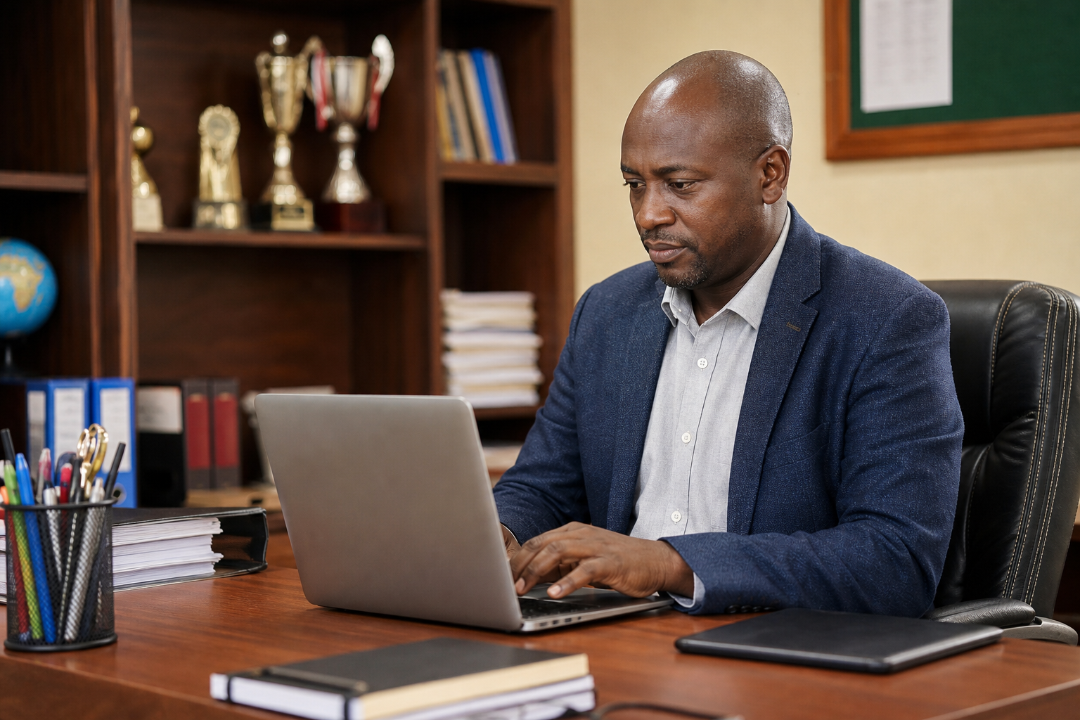 School team achieving measurable business outcomes with Kuza ERP